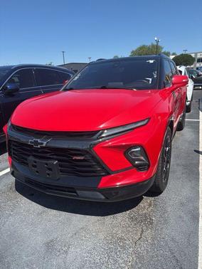 Red 2023 Chevrolet Blazer RS