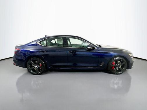 Capri Blue 2026 Genesis G70 3.3T RWD Sport Prestige