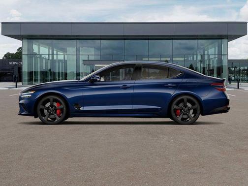 Capri Blue 2026 Genesis G70 3.3T RWD Sport Prestige