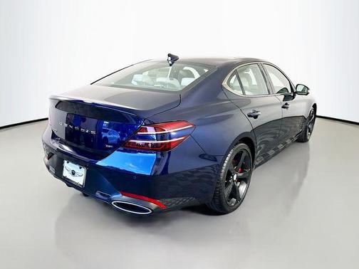 Capri Blue 2026 Genesis G70 3.3T RWD Sport Prestige