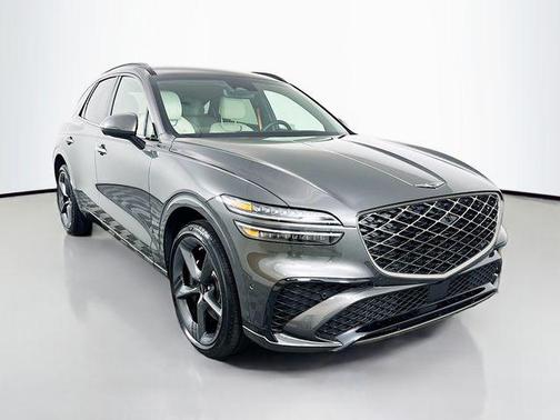 Gray 2026 Genesis GV70 3.5T Sport Prestige