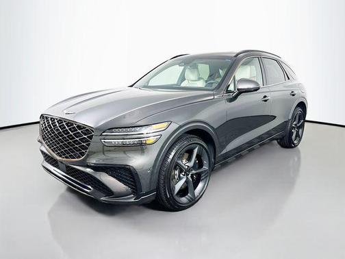 Gray 2026 Genesis GV70 3.5T Sport Prestige