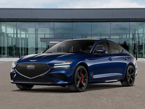 Capri Blue 2026 Genesis G70 3.3T RWD Sport Prestige