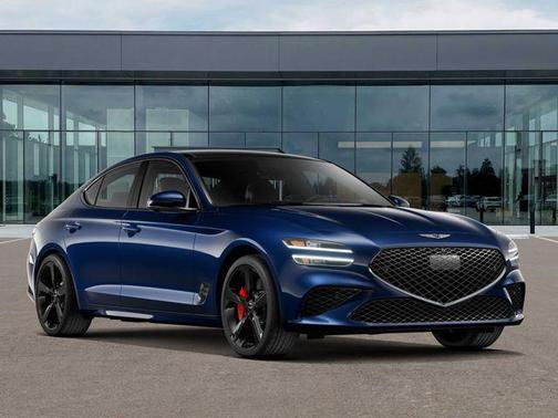Capri Blue 2026 Genesis G70 3.3T RWD Sport Prestige