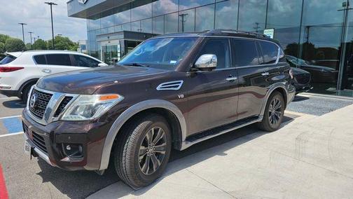 Almond 2017 Nissan Armada Platinum
