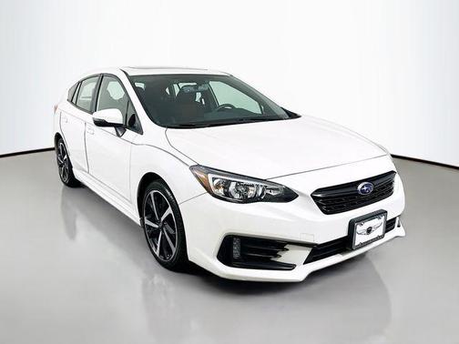 Crystal White Pearl 2023 Subaru Impreza Sport