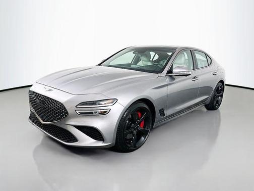 Silver 2026 Genesis G70 3.3T RWD Sport Prestige