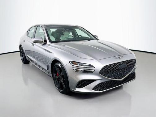 Silver 2026 Genesis G70 3.3T RWD Sport Prestige