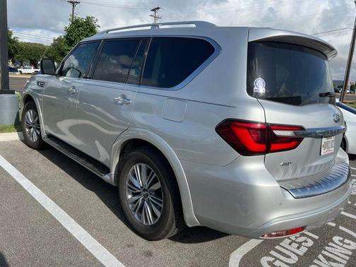 Liquid Platinum 2020 INFINITI QX80 Luxe