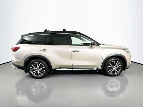 Warm Titanium/Black Obsidian 2022 INFINITI QX60 AUTOGRAPH