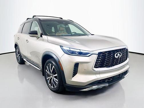 Warm Titanium/Black Obsidian 2022 INFINITI QX60 AUTOGRAPH