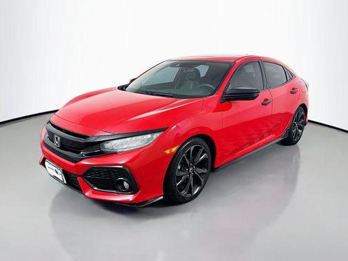 Polished Metal Metallic 2018 Honda Civic Sport Touring