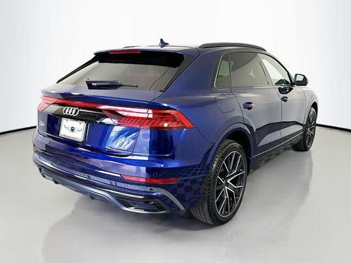 Blue Metallic 2020 Audi Q8 55 Premium Plus