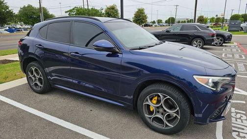 Blue Metallic 2020 Alfa Romeo Stelvio Sport