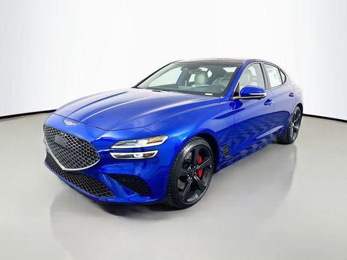 Kawah Blue 2026 Genesis G70 3.3T RWD Sport Prestige