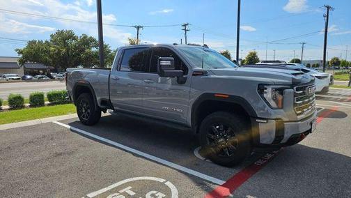 Gray 2025 GMC Sierra 2500 AT4