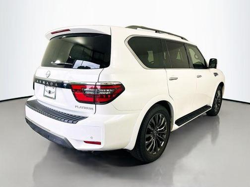 Aspen White 2024 Nissan Armada Platinum 2WD