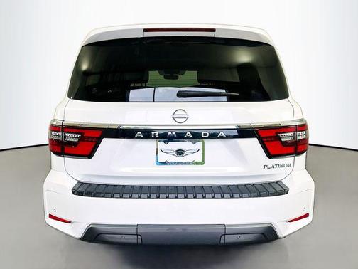 Aspen White 2024 Nissan Armada Platinum 2WD