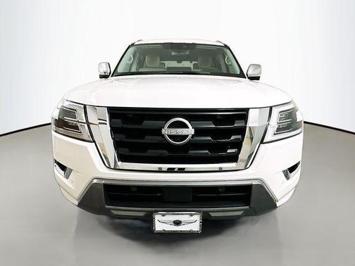 Aspen White 2024 Nissan Armada Platinum 2WD
