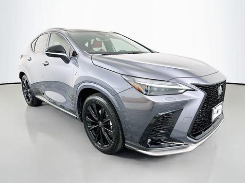 Gray 2022 Lexus NX 350 F SPORT Handling