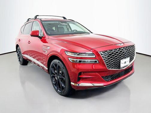 Red 2024 Genesis GV80 3.5T Prestige Signature