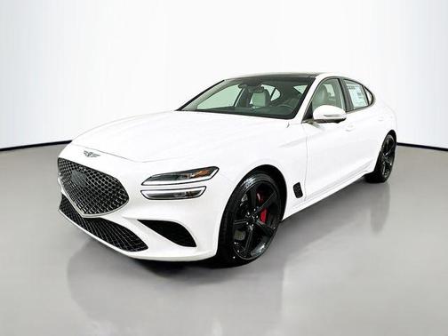 White 2026 Genesis G70 3.3T RWD Sport Prestige