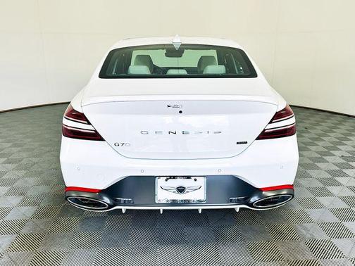 White 2026 Genesis G70 3.3T RWD Sport Prestige