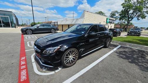 Black 2016 Mercedes-Benz C-Class S