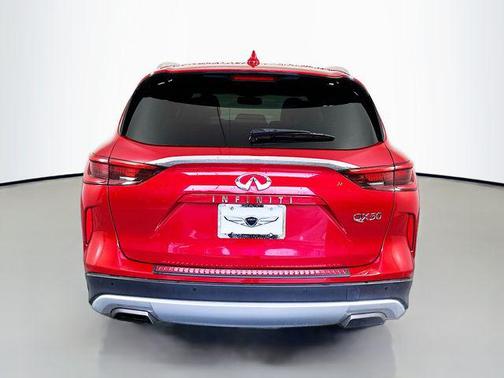Red 2020 INFINITI QX50 AUTOGRAPH