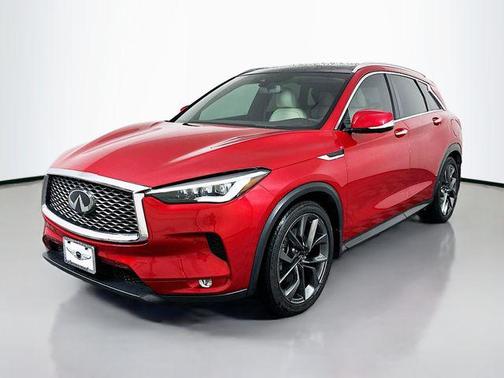 Red 2020 INFINITI QX50 AUTOGRAPH