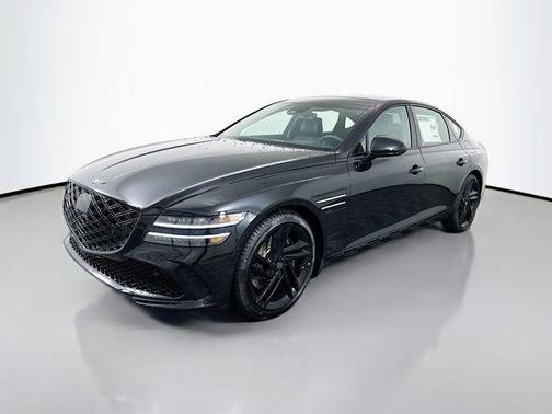 Vik Black 2026 Genesis G80 3.5T Prestige Black AWD