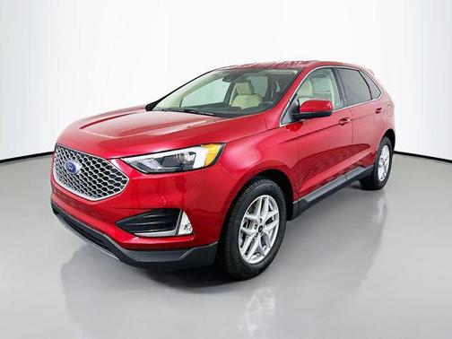 Red Metallic 2024 Ford Edge SEL