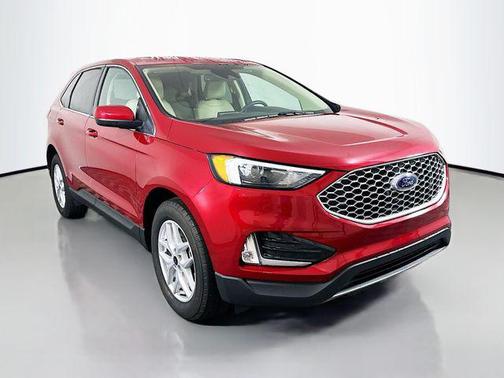 Red Metallic 2024 Ford Edge SEL