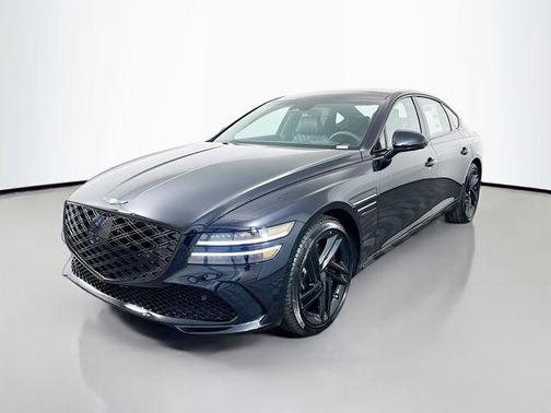 Vik Black 2026 Genesis G80 3.5T Prestige Black AWD