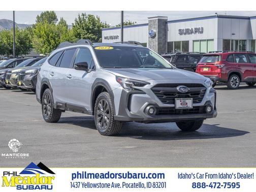 Ice Silver Metallic 2024 Subaru Outback Onyx Edition