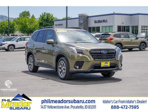 Autumn Green Metallic 2024 Subaru Forester Premium
