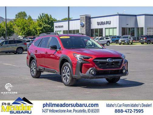 Crimson Red Pearl 2025 Subaru Outback Premium