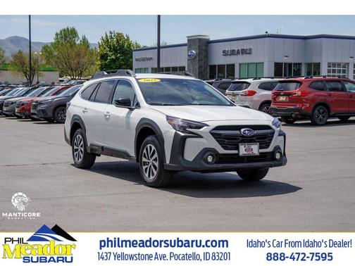 Whi White 2025 Subaru Outback Premium