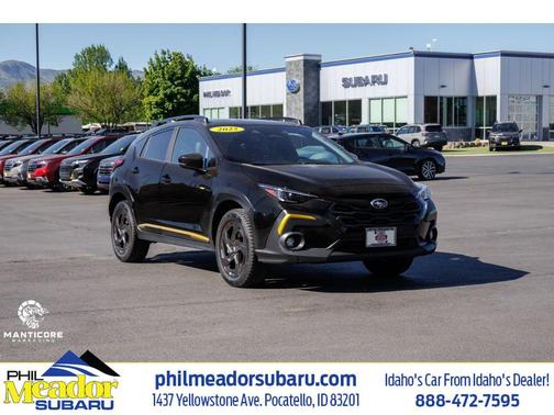 Crystal Black Silica 2025 Subaru Crosstrek Sport