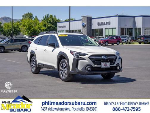 Whi White 2025 Subaru Outback Premium