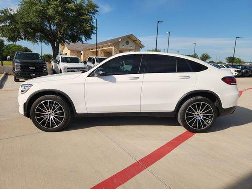 Polar White 2023 Mercedes-Benz GLC 300 4MATIC Coupe