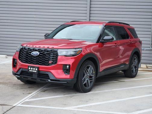 Rapid Red Metallic Tinted Clearcoat 2026 Ford Explorer ST