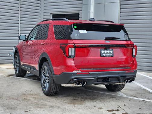 Rapid Red Metallic Tinted Clearcoat 2026 Ford Explorer ST