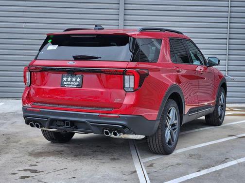 Rapid Red Metallic Tinted Clearcoat 2026 Ford Explorer ST