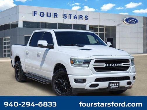 Bright White Clearcoat 2023 RAM 1500 Laramie