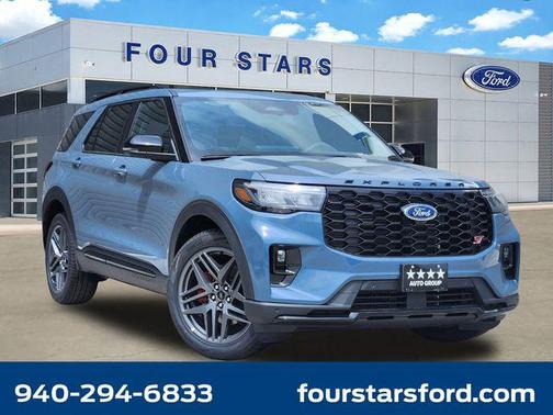 Vapor Blue Metallic 2026 Ford Explorer ST