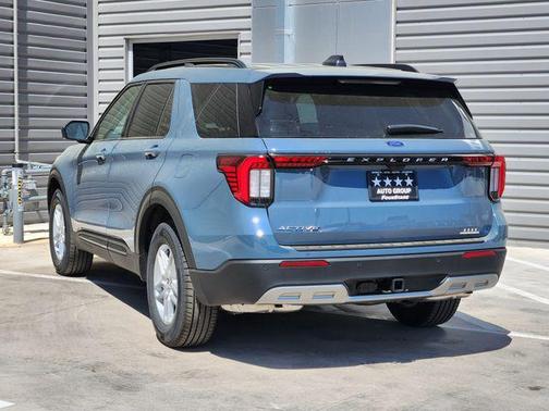 Vapor Blue Metallic 2026 Ford Explorer Active