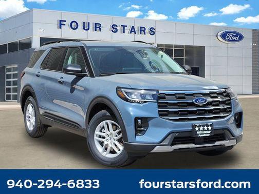 Vapor Blue Metallic 2026 Ford Explorer Active