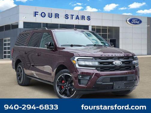 Red Metallic 2024 Ford Expedition Max Limited