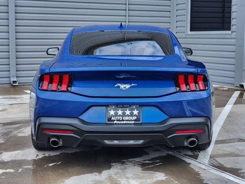 Atlas Blue Metallic 2024 Ford Mustang EcoBoost